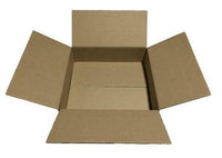 1-PACK Faltkarton 400x300x300mm Außenmaß – Einwellig Braun, Ideal Für Versand & Lagerung